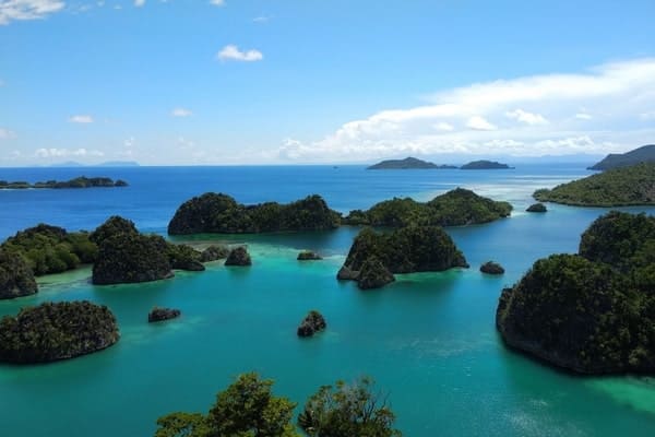 Raja Ampat, Alor, Komodo dive site